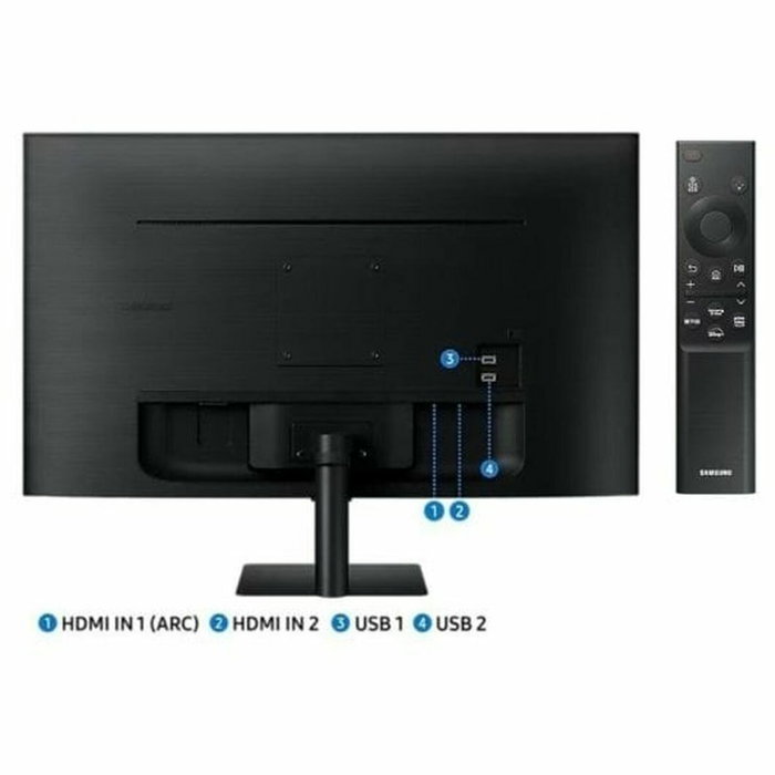 Samsung Smart M5 M50D LS27DM500EUXEN 27 pouces Full HD Noir