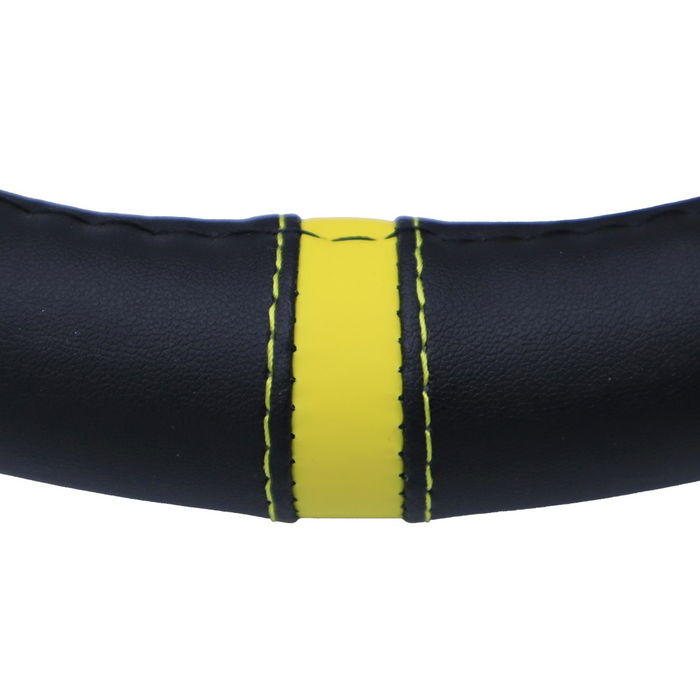 Momo Housse De Volant Momo Fun Black-Yellow M 38-39 cm MOMLSWC0FUNBY Polyuréthane Sportif