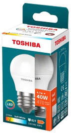 Toshiba Essential LED G45 E27 4,7W 2700K