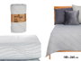 GIFTDECOR Couette Motif Eau Gris 180x260cm