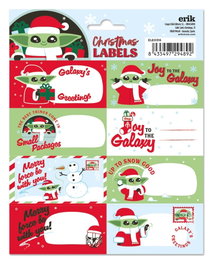 Star Wars étiquettes autocollantes Noël