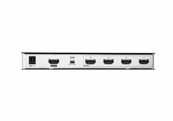 Aten VS184B - Répartiteur HDMI 4K 18 Gb/s 4 Sorties - Compatible HDMI 2.0, HDCP 2.2, HDR10+, 600 MHz, 4K@60Hz (4:4:4) - Plug & Play