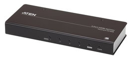Aten VS184B - Répartiteur HDMI 4K 18 Gb/s 4 Sorties - Compatible HDMI 2.0, HDCP 2.2, HDR10+, 600 MHz, 4K@60Hz (4:4:4) - Plug & Play