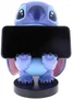 Exquisite Gaming Figurine Cable Guys - Stitch Disney (Lilo & Stitch) - Support Universel pour Manettes PS5, Xbox Series, Nintendo Switch et Smartphones - 20 cm