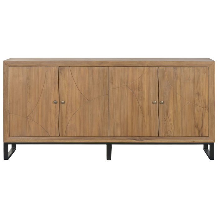 Buffet Home ESPRIT Teck Bois MDF 180 x 40 x 85 cm Buffet Home ESPRIT Teck Bois MDF 180 x 40 x 85 cm