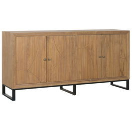 Buffet Home ESPRIT Teck Bois MDF 180 x 40 x 85 cm