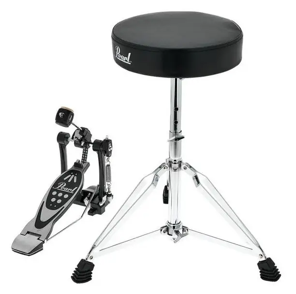 PEARL Pack de hérèges : Pédalier P-530 + Selle D-50 Pearl