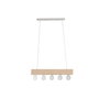 Suspension Home ESPRIT Blanc Noir Marron Clair Bois 50 W 80 x 10 x 30 cm