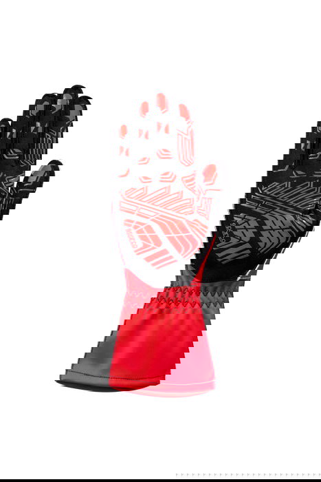 Sparco K-Attack 2025 SBKG0004B0R27010 Gants Rouge-Noir Taille 10 Coutures Extérieures Paume Ultragrip