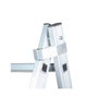 Edm Échelle transformable en aluminium 2 x 9 marches