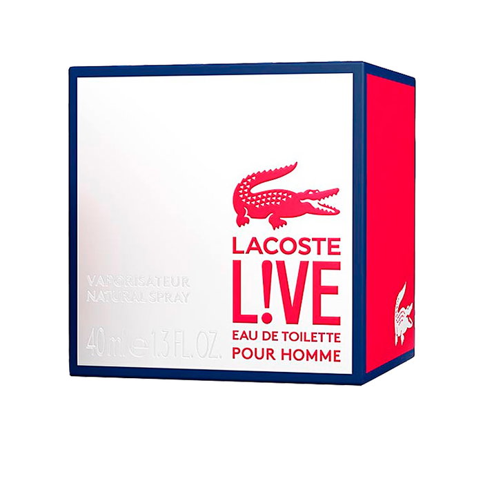 Lacoste Live Eau de Toilette Pour Hommes 40 ml