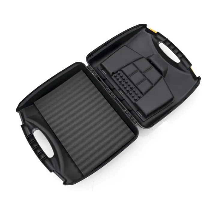 Plastiken Valise à Outils 63040_NOIRE - 40 cm en Plastique Noir - Coffret Rigide