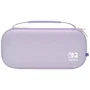 Hori - Housse de transport rigide pour Nintendo Switch 2 - Protection anti-chocs et poussière - Compartiment console et accessoires - Coloris lavande - Sous licence officielle