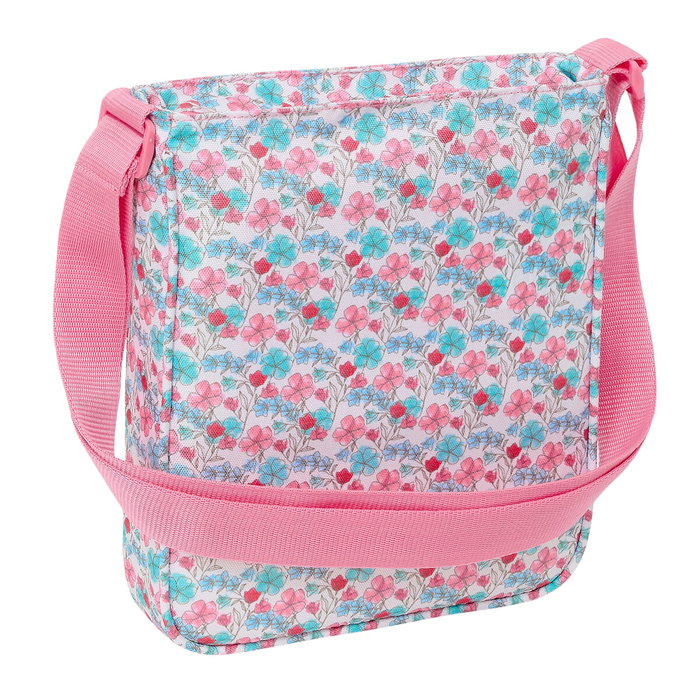 Sac à Bandoulière Moos Flores Multicouleur 21 x 25 x 4.5 cm Sac à Bandoulière Moos Flores Multicouleur 21 x 25 x 4.5 cm