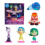 Just Play Disney Pixar Pack de 5 Figuras Inside Out 2 45507 avec Joy, Tristesse, Colère, Peur et Dégoût - Jouet Enfant +3 ans