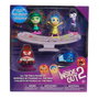 Just Play Disney Pixar Pack de 5 Figuras Inside Out 2 45507 avec Joy, Tristesse, Colère, Peur et Dégoût - Jouet Enfant +3 ans