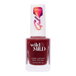 Wild&Mild Vernis à Ongles Gel Effect - Effet Gel Longue Durée, Séchage Rapide, Jusqu'à 7 Jours, Large Gamme de Couleurs, Application Facile, Végan et Cruelty Free