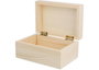 Innspiro Boîte rectangulaire en bois de pin massif 14x9,5x7cm
