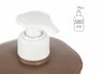 Berilo Dosificateur de Salle de Bain Plastique 580ml Marron 9x16.5x9cm (Set de 36)