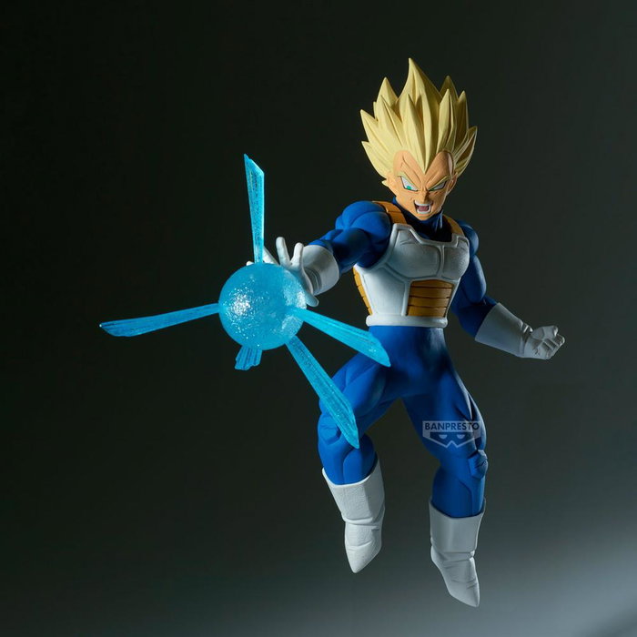 Banpresto PZ71177P Figurine Vegeta II Dragon Ball Z Gxmateria 21 cm avec effets d'énergie translucides Banpresto PZ71177P Figurine Vegeta II Dragon Ball Z Gxmateria 21 cm avec effets d'énergie translucides