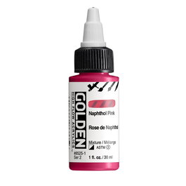 Golden Couleurs Acryliques High Flow Naftol Rose 30 ml