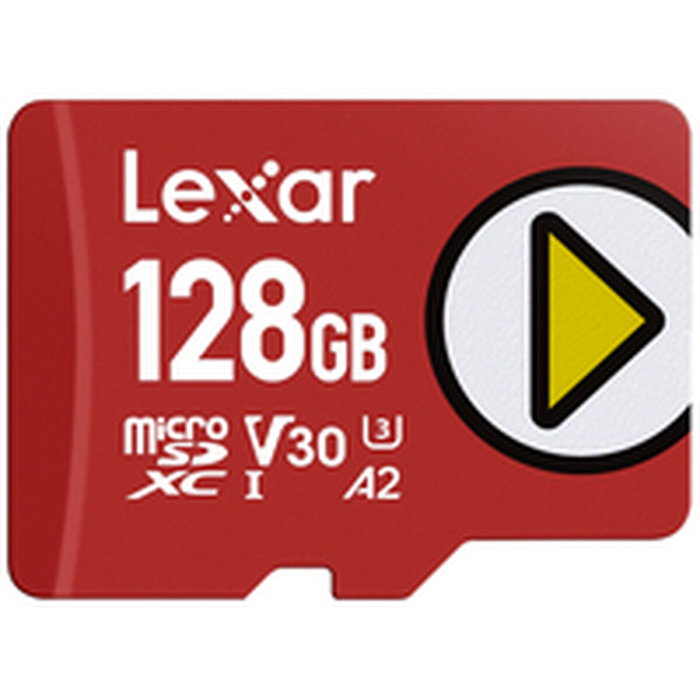 Carte Mémoire Micro SD avec Adaptateur Lexar PLAY 128 GB