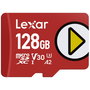 Carte Mémoire Micro SD avec Adaptateur Lexar PLAY 128 GB