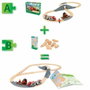 Brio Coffret de démarrage - 12 rails en bois
