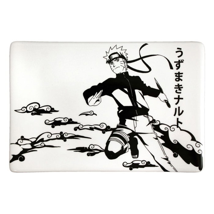 Naruto Shippuden Plaque Sushi et baguettes ensemble en céramique Naruto Naruto Shippuden Plaque Sushi et baguettes ensemble en céramique Naruto