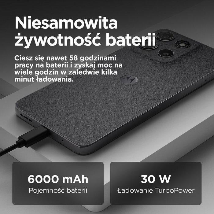 Smartphone Motorola moto g15 power 6,72" 8 GB RAM 256 GB Gris