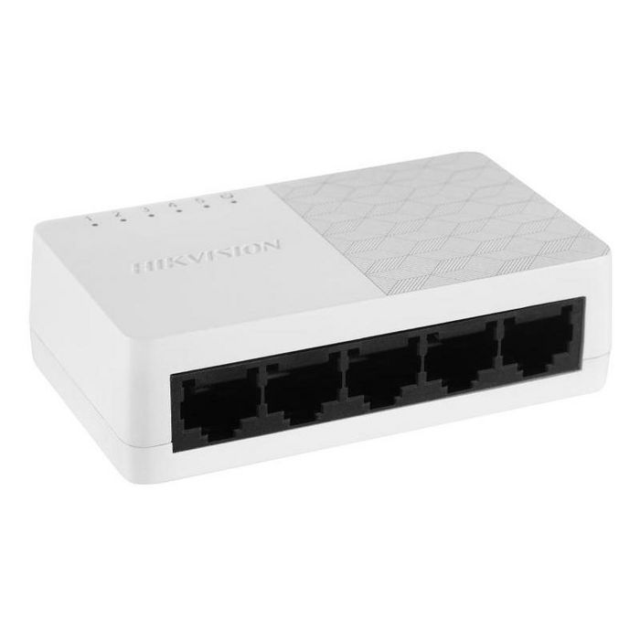 Hikvision Switch Réseau Gigabit 5 Ports avec PoE pour Vidéosurveillance IP - Alimentation et Transmission de Données Caméras Hikvision Switch Réseau Gigabit 5 Ports avec PoE pour Vidéosurveillance IP - Alimentation et Transmission de Données Caméras