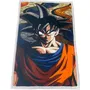 Dragon Ball Plaid DRAGON BALL Z Son Goku 130 x 180 cm - Couverture polaire décorative