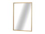 Giftdecor Miroir Rectangulaire Doré 100x70 cm Cristal et Métal