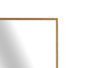 Giftdecor Miroir Rectangulaire Doré 100x70 cm Cristal et Métal