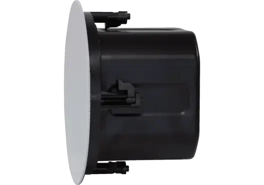 MUXLAB Enceinte Ceiling Dante Poe+ 40W Active Noire Installation Muxlab