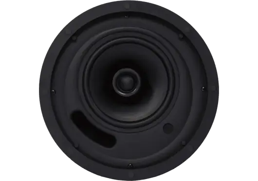 MUXLAB Enceinte Ceiling Dante Poe+ 40W Active Noire Installation Muxlab