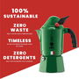 Cafetière Italienne Bialetti 0002762/NP Vert Aluminium