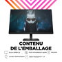 HP Omen - Écran PC Gaming 23.8 pouces / 60.5 cm - Résolution Full HD (1920 x 1080) - Dalle IPS - 165 Hz - 1 ms - AMD FreeSync Premium - Pied réglable