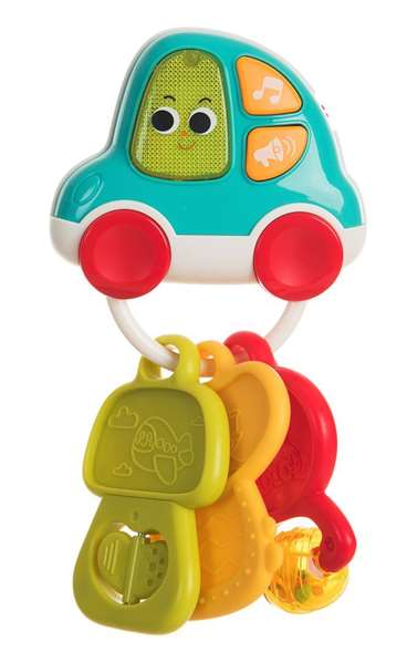 Creaciones Llopis - Porte-clés voiture musical avec lumières - Pour enfants - Boîte 10 x 7 x 18 cm