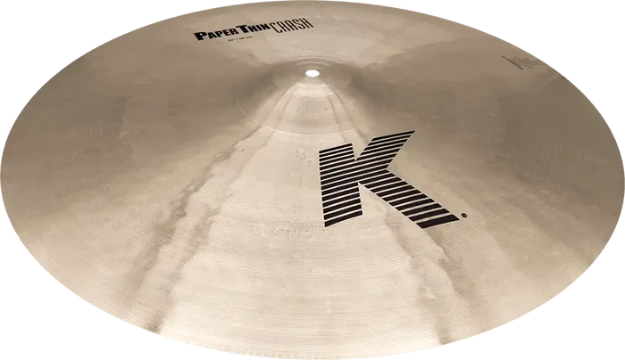 Zildjian Crash 22" K Paper Thin - Cymbale crash fine, son explosif et sombre, chute rapide