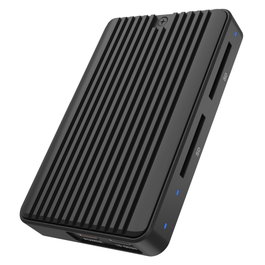 Icy IB-CR602M-C31 Boîtier SSD M.2 avec lecteur de cartes SD