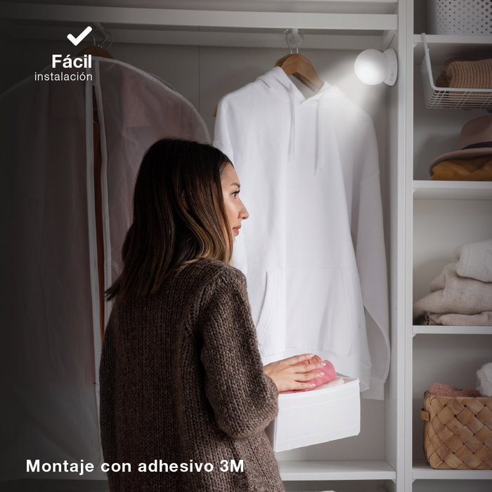 GSC Evolution Luz con sensor de movimiento 2W - Boîte de 6 unités