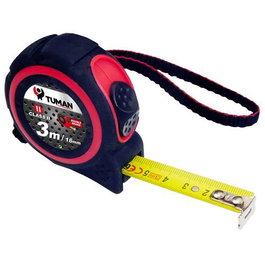 Tuman Flexometro ABS Double Frein 3m x 16mm Nylon Mid II