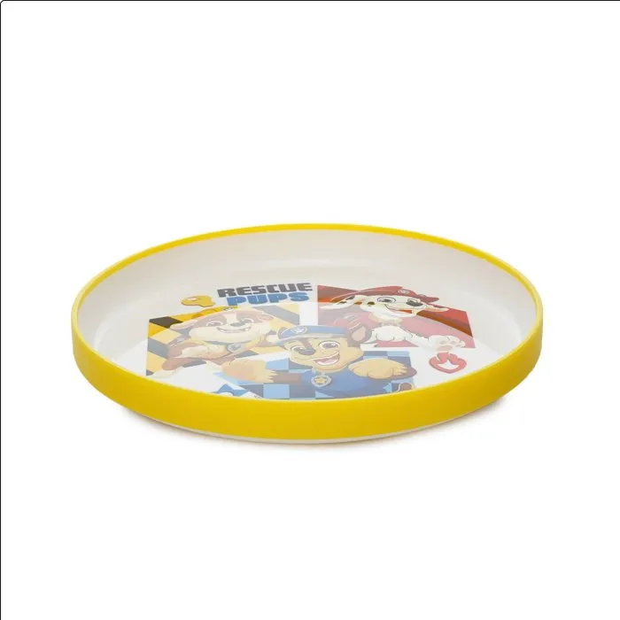 Thermobaby Coffret repas 5 pièces Pat'Patrouille - Assiette, bol, gobelet, cuillère et fourchette micro-ondables - Jaune - Dès 10 mois Thermobaby Coffret repas 5 pièces Pat'Patrouille - Assiette, bol, gobelet, cuillère et fourchette micro-ondables - Jaune - Dès 10 mois