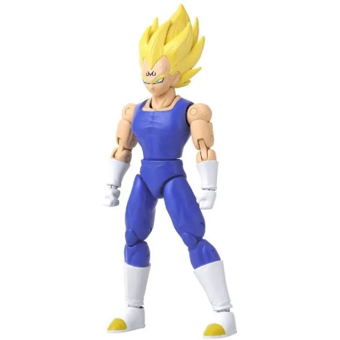 Bandai Figurine Dragon Ball Super Majin Vegeta - 17 cm avec 16 points d'articulation, collection et décoration Bandai Figurine Dragon Ball Super Majin Vegeta - 17 cm avec 16 points d'articulation, collection et décoration
