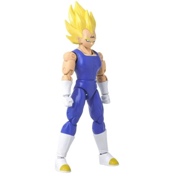 Bandai Figurine Dragon Ball Super Majin Vegeta - 17 cm avec 16 points d'articulation, collection et décoration Bandai Figurine Dragon Ball Super Majin Vegeta - 17 cm avec 16 points d'articulation, collection et décoration