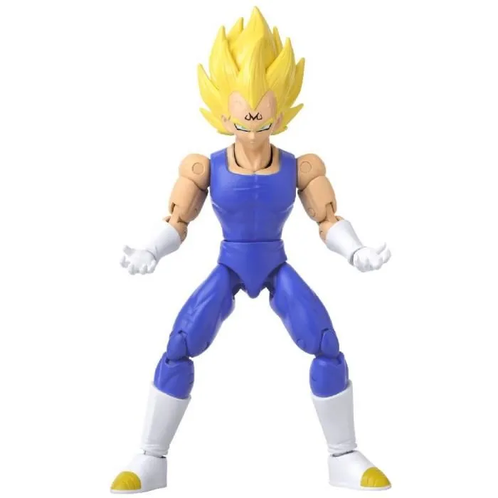 Bandai Figurine Dragon Ball Super Majin Vegeta - 17 cm avec 16 points d'articulation, collection et décoration Bandai Figurine Dragon Ball Super Majin Vegeta - 17 cm avec 16 points d'articulation, collection et décoration