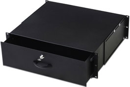Lanview Module de tiroir verrouillable 19 pouces 3U, usage général et clavier