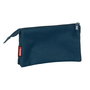 Trousse Fourre-Tout Triple Kelme Epic Blue marine 22 x 12 x 3 cm