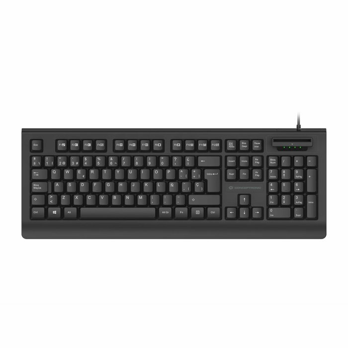Clavier Conceptronic 120850307101 Noir Espagnol Qwerty